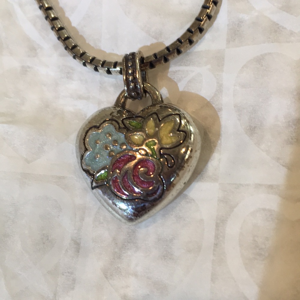 BRIGHTON πHeart Necklace - Picture 2 of 8